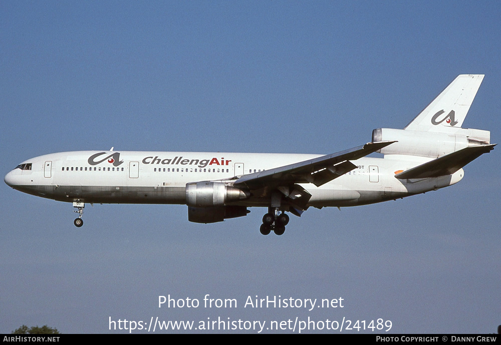 Aircraft Photo of OO-JOT | McDonnell Douglas DC-10-30 | ChallengAir | AirHistory.net #241489