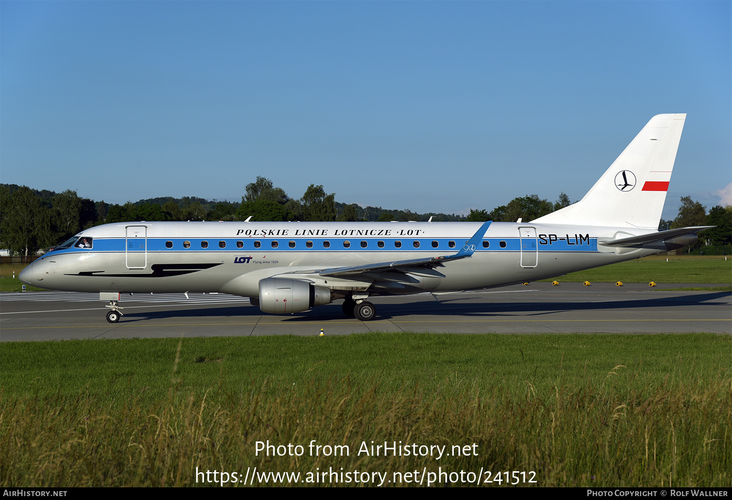 Aircraft Photo of SP-LIM | Embraer 175LR (ERJ-170-200LR) | LOT Polish Airlines - Polskie Linie Lotnicze | AirHistory.net #241512