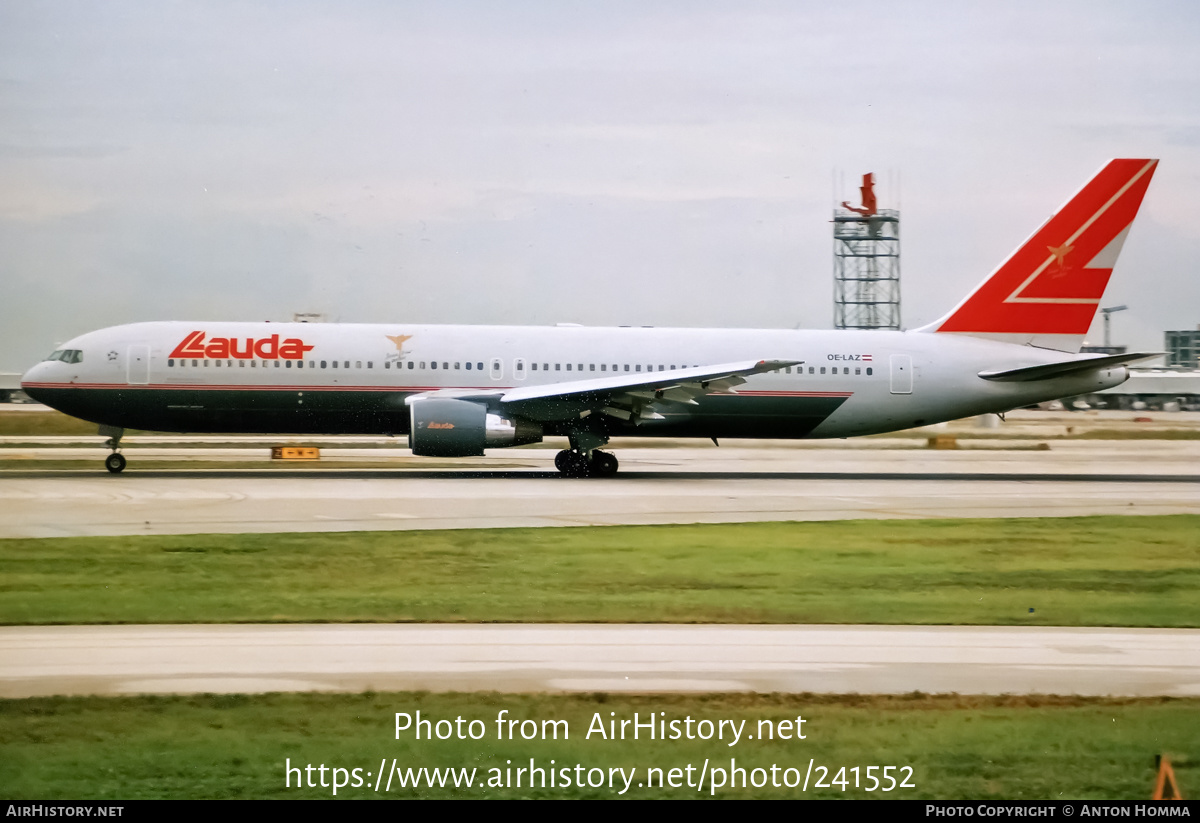 Aircraft Photo of OE-LAZ | Boeing 767-3Z9/ER | Lauda Air | AirHistory.net #241552