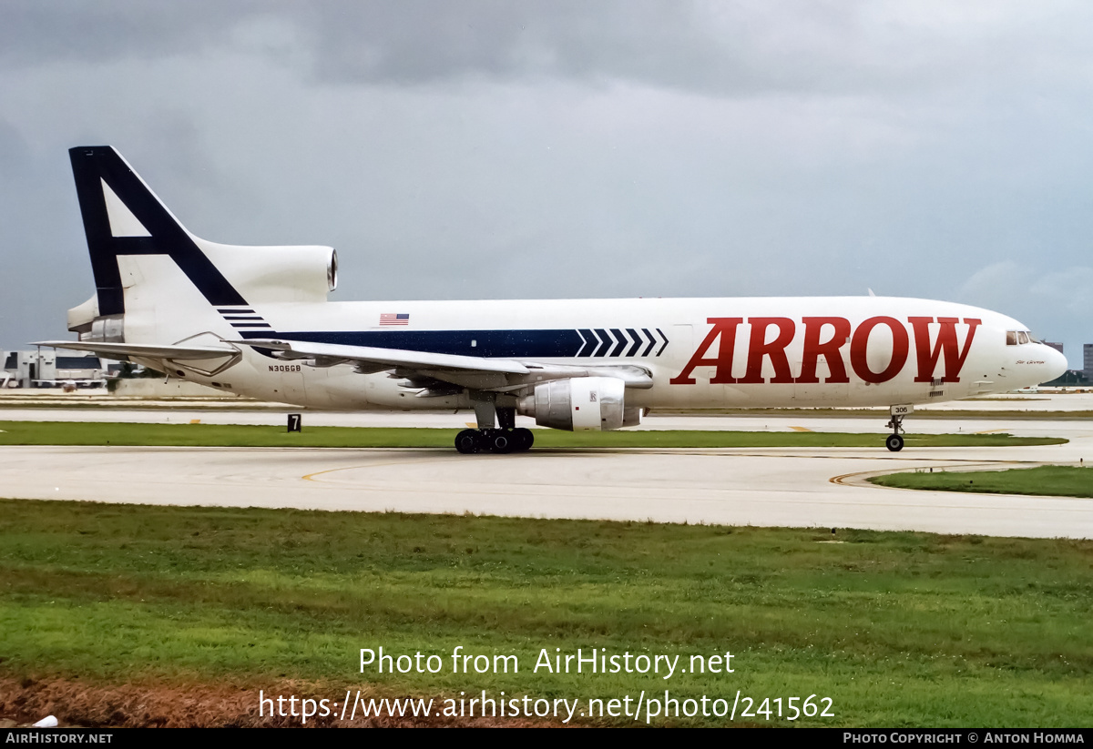 Aircraft Photo of N306GB | Lockheed L-1011-385-1-15 TriStar 200/F | Arrow Air | AirHistory.net #241562