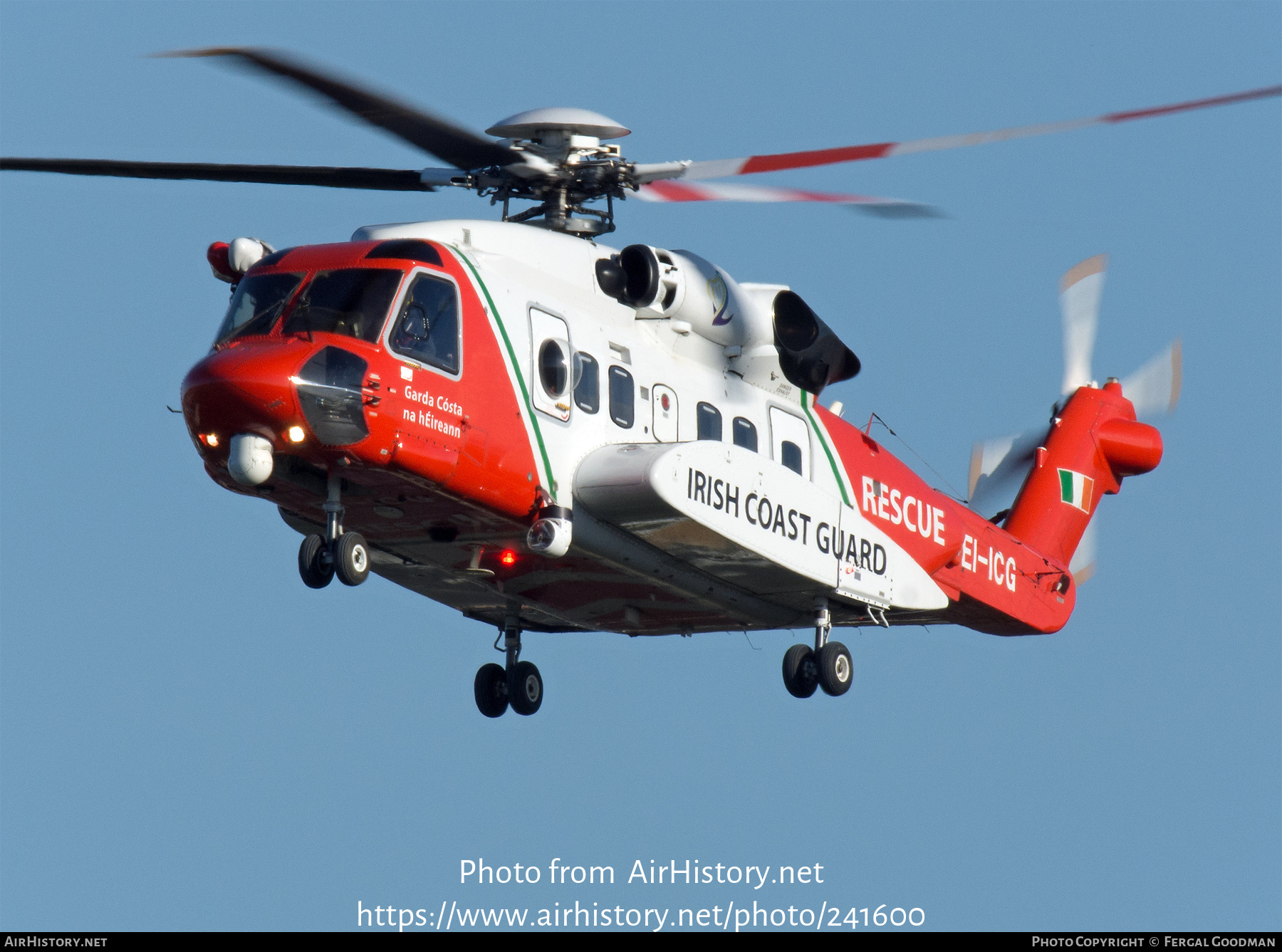 Aircraft Photo of EI-ICG | Sikorsky S-92A | Irish Coast Guard | AirHistory.net #241600