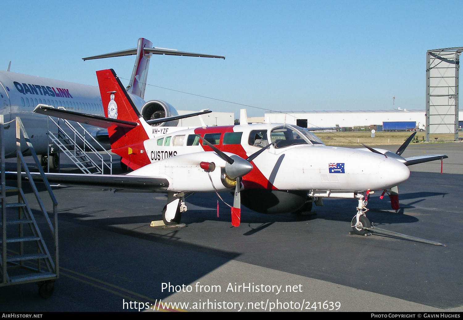 Aircraft Photo of VH-YZF | Reims F406 Caravan II | Australian Customs | AirHistory.net #241639