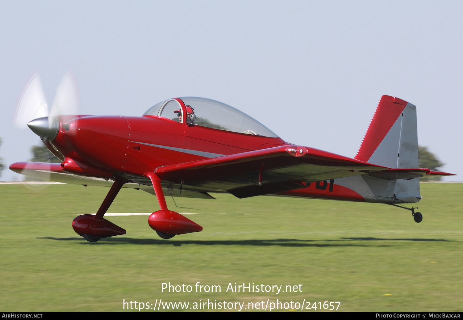 Aircraft Photo of G-RVBI | Van's RV-8 | AirHistory.net #241657