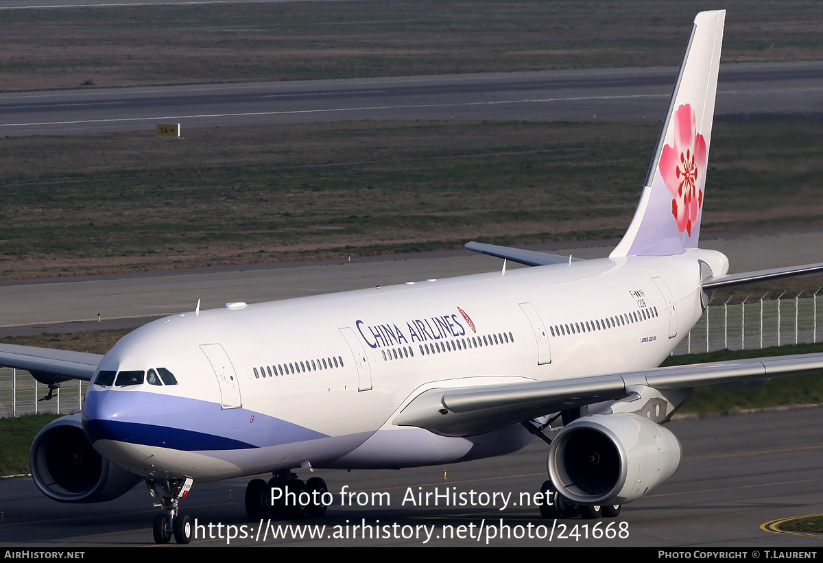 Aircraft Photo of F-WWYH | Airbus A330-343 | China Airlines | AirHistory.net #241668