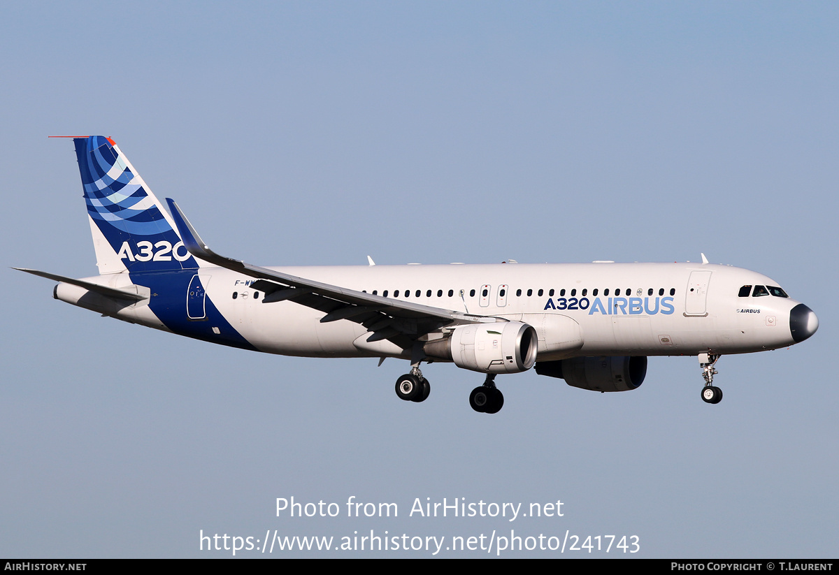 Aircraft Photo of F-WWBA | Airbus A320-211 | Airbus | AirHistory.net #241743