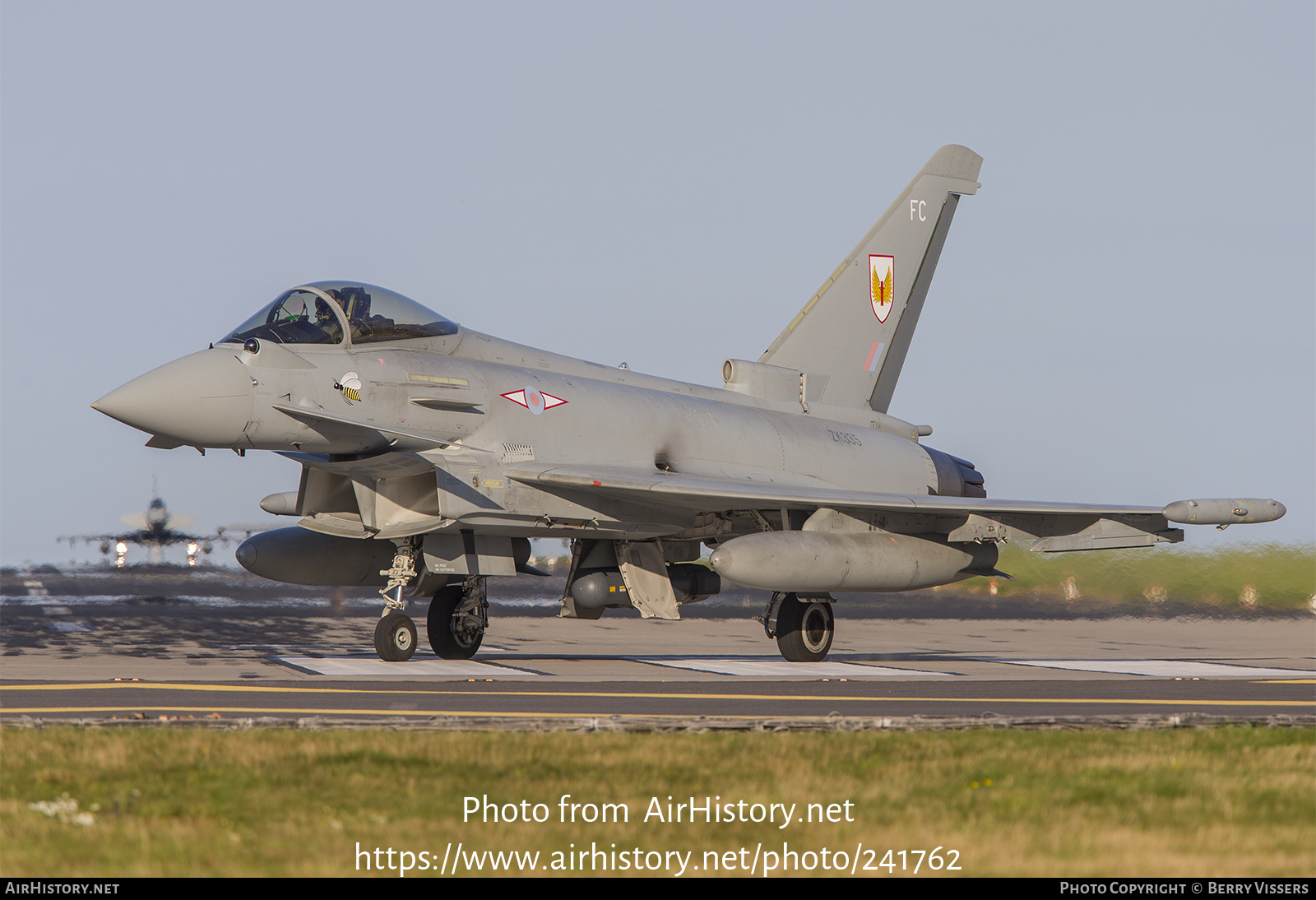 Aircraft Photo of ZK335 | Eurofighter EF-2000 Typhoon FGR4 | UK - Air Force | AirHistory.net #241762