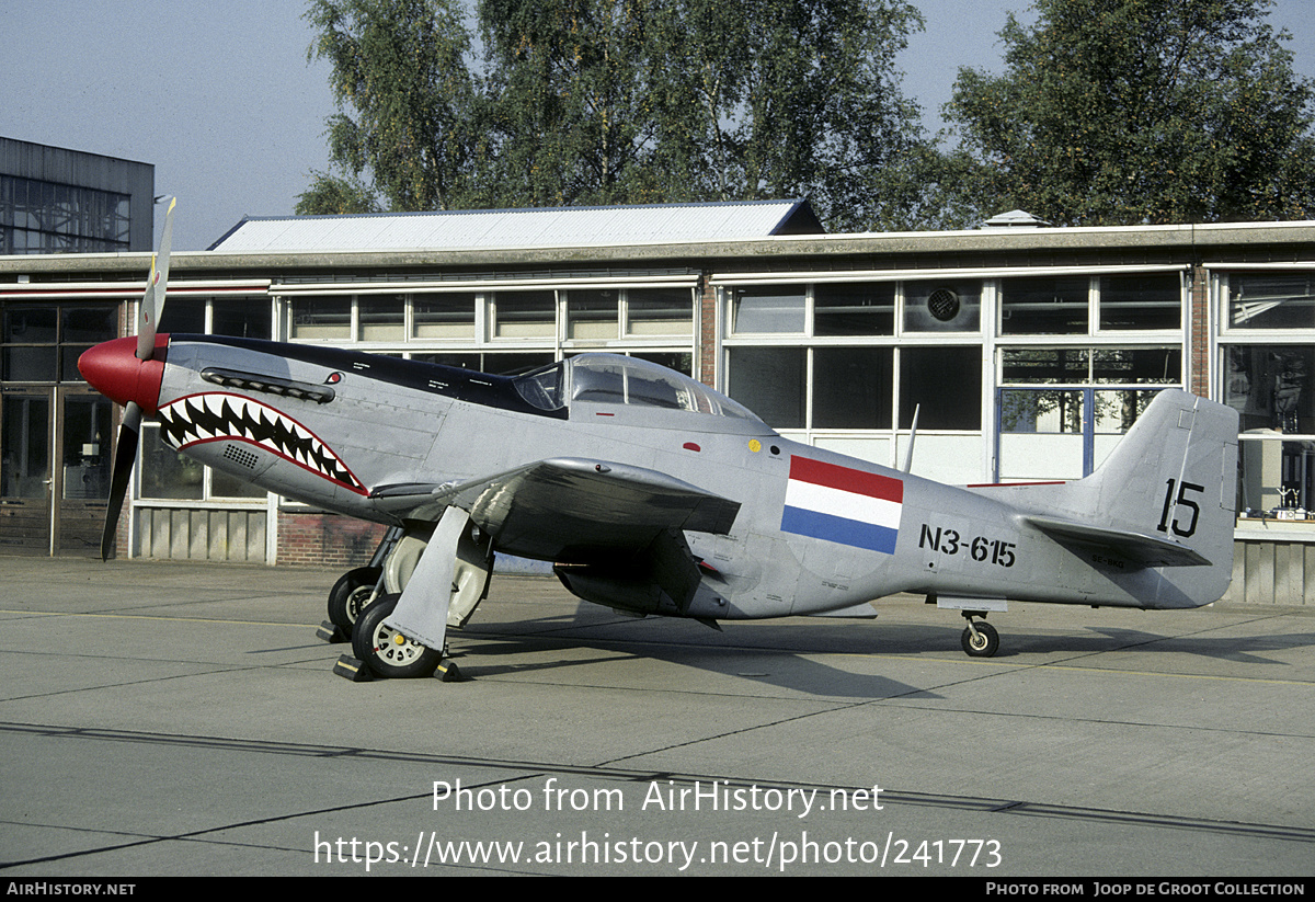 Aircraft Photo of SE-BKG / N3-615 | North American P-51K Mustang | Netherlands East Indies - Air Force | AirHistory.net #241773