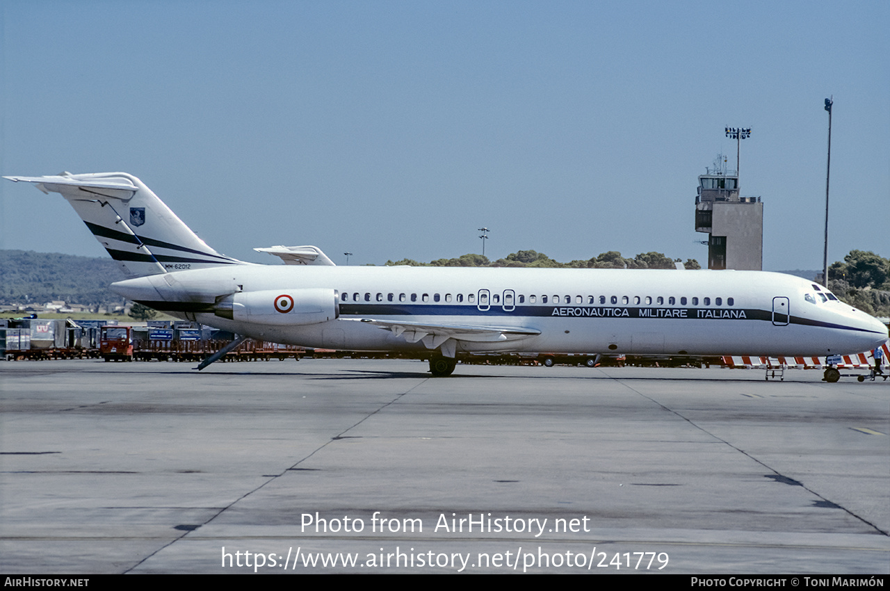 Aircraft Photo of MM62012 | McDonnell Douglas DC-9-32 | Italy - Air Force | AirHistory.net #241779