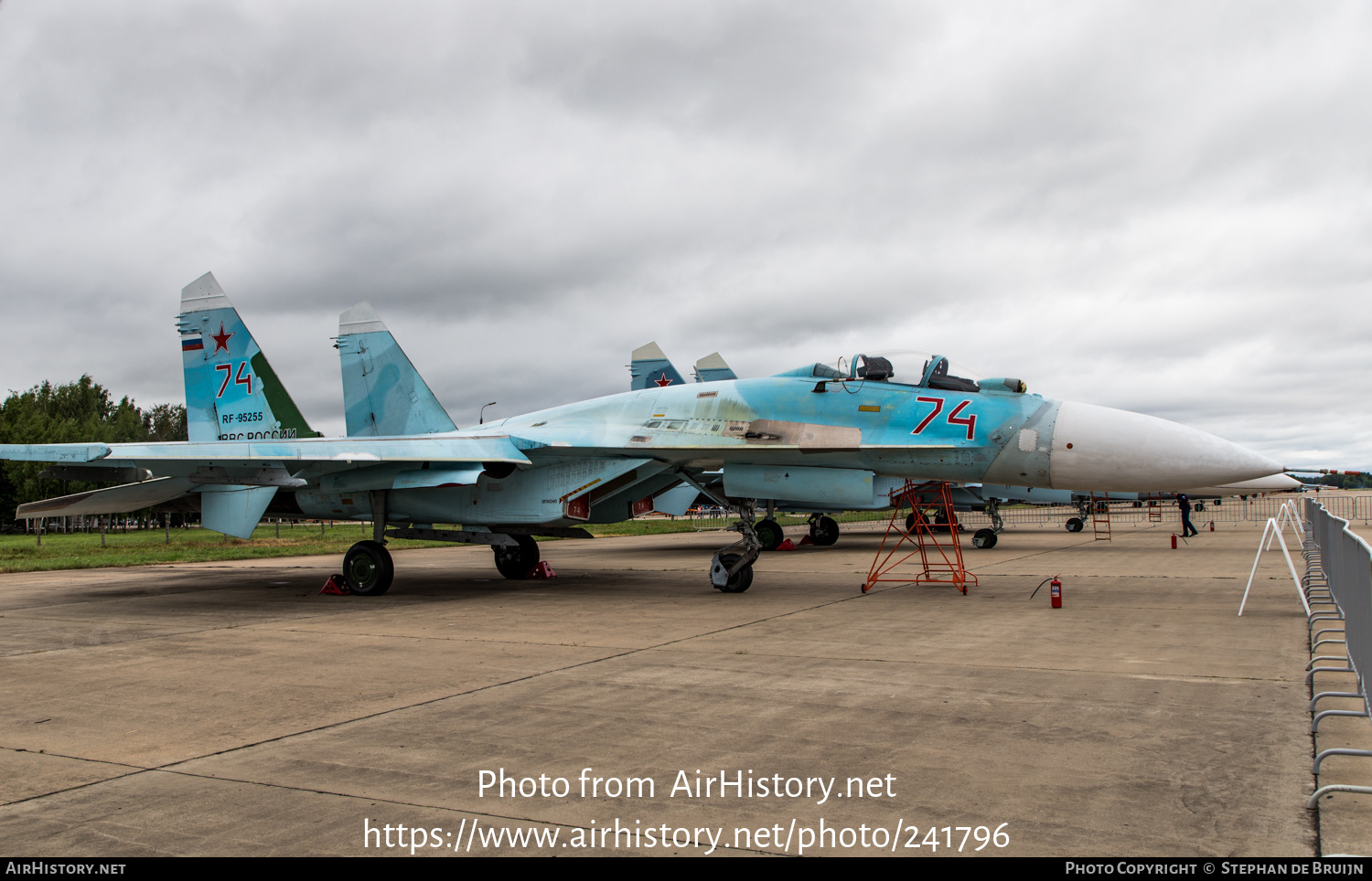 Aircraft Photo of RF-95255 | Sukhoi Su-27SM | Russia - Air Force | AirHistory.net #241796