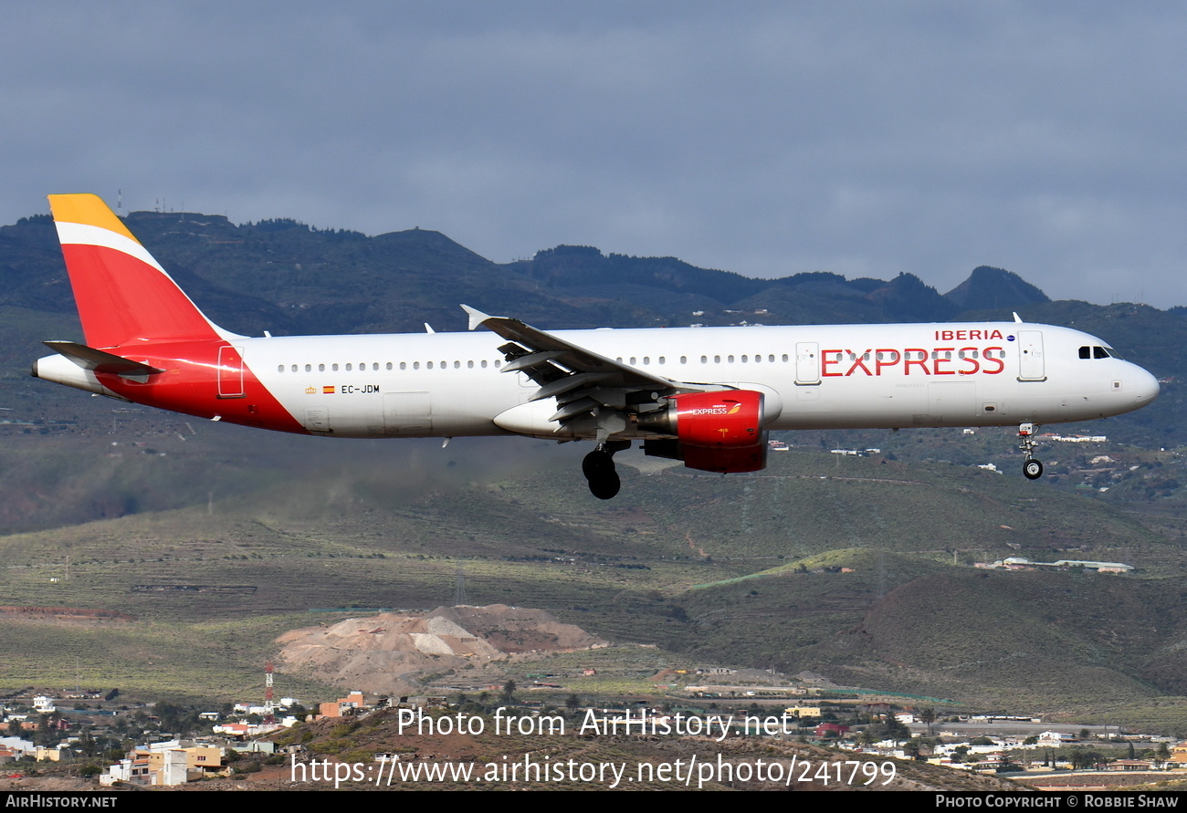 Aircraft Photo of EC-JDM | Airbus A321-213 | Iberia Express | AirHistory.net #241799