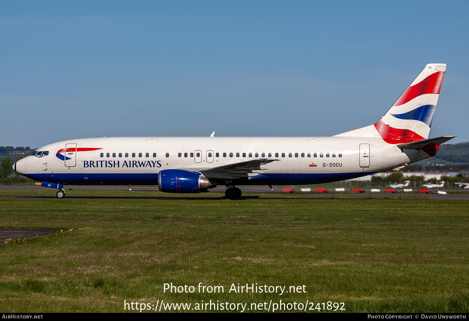 Aircraft Photo of G-DOCU | Boeing 737-436 | British Airways | AirHistory.net #241892