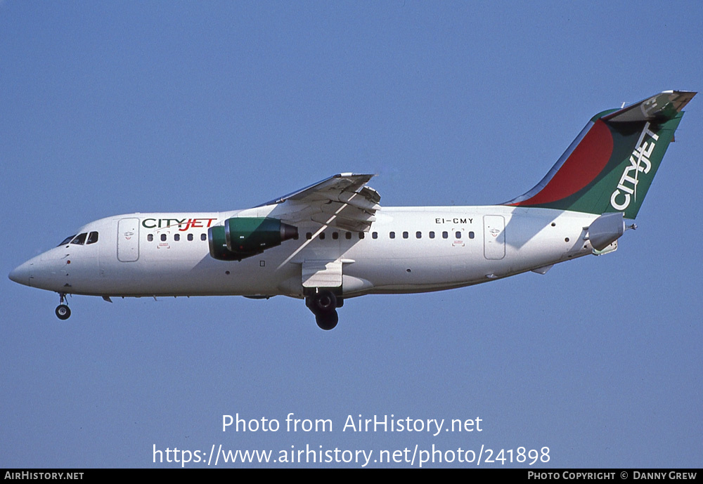 Aircraft Photo of EI-CMY | British Aerospace BAe-146-200A | CityJet | AirHistory.net #241898