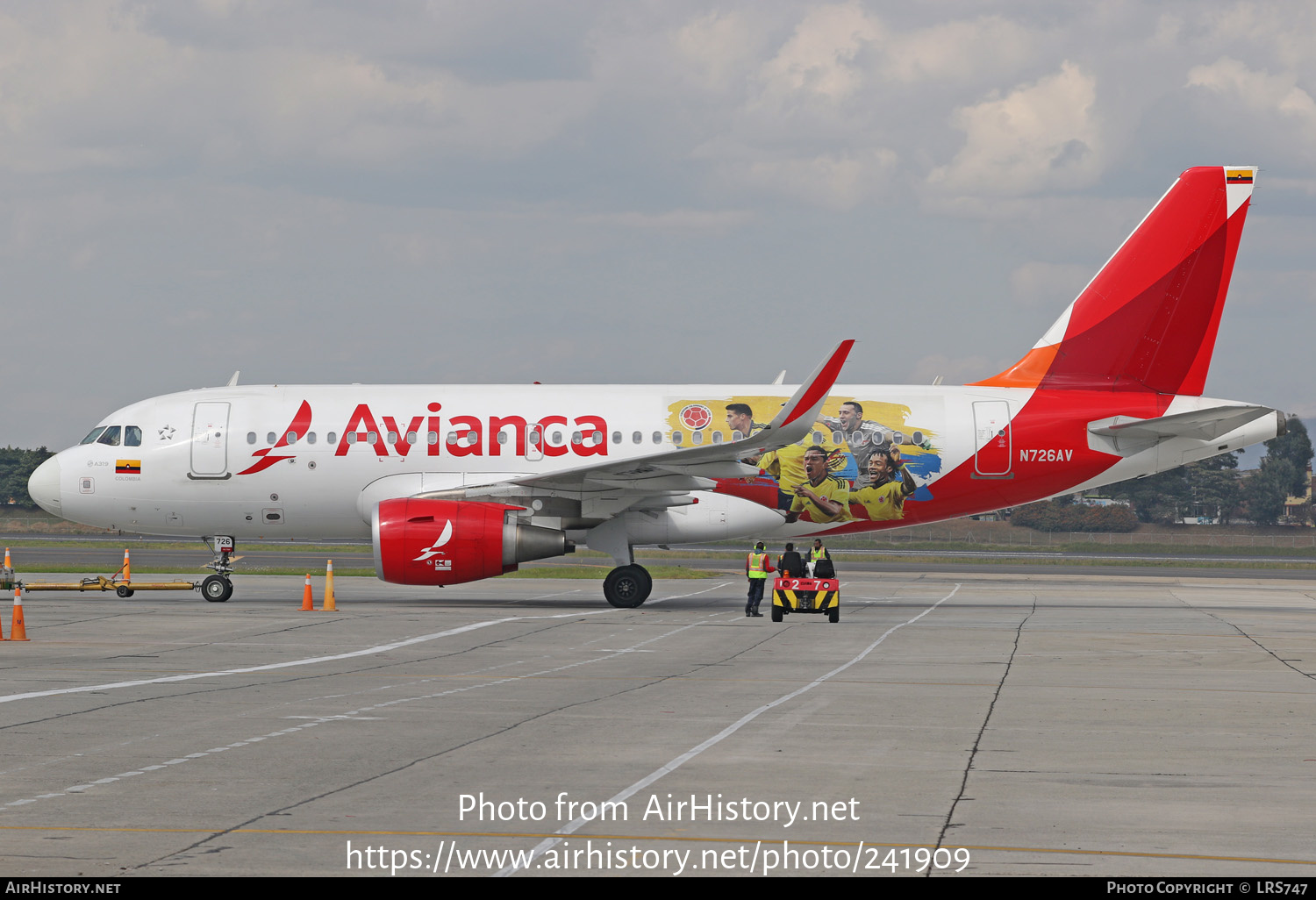 Aircraft Photo of N726AV | Airbus A319-115 | Avianca | AirHistory.net #241909