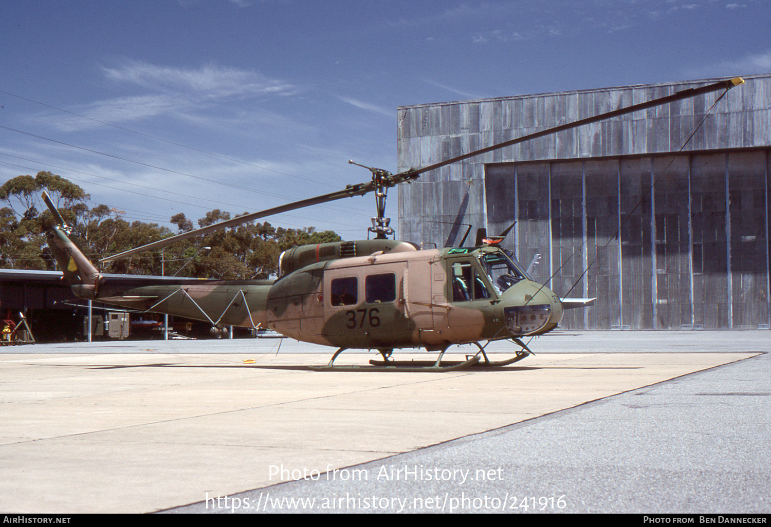 Aircraft Photo of A2-376 | Bell UH-1H Iroquois | Australia - Army | AirHistory.net #241916