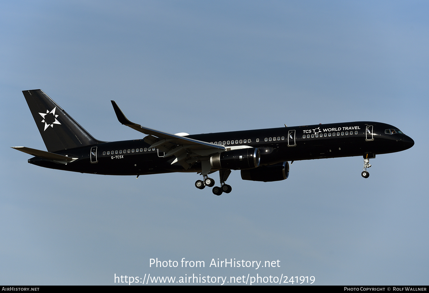 Aircraft Photo of G-TCSX | Boeing 757-2K2 | TCS World Travel | AirHistory.net #241919