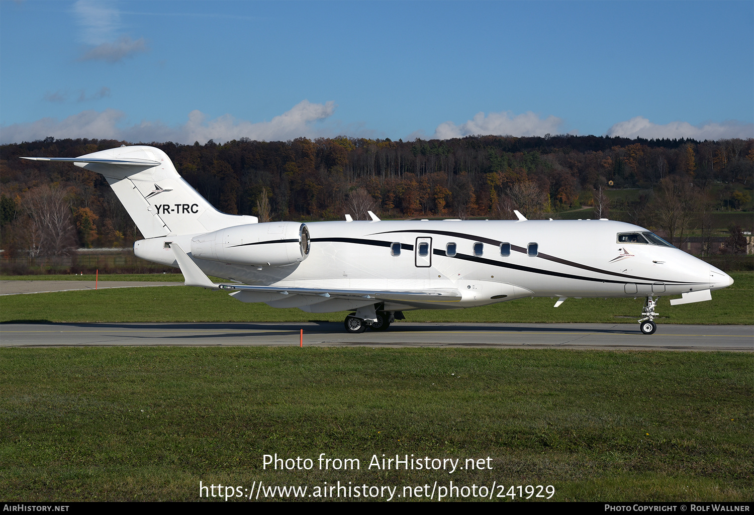 Aircraft Photo of YR-TRC | Bombardier Challenger 300 (BD-100-1A10) | Toyo Aviation | AirHistory.net #241929