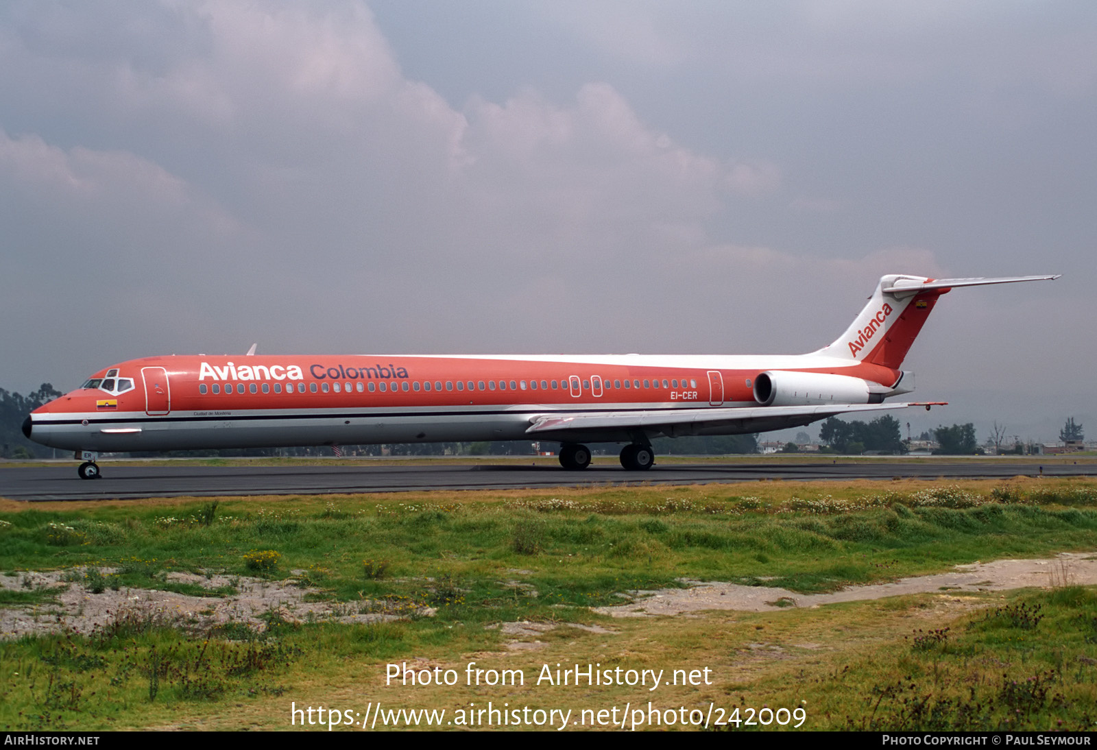 Aircraft Photo of EI-CER | McDonnell Douglas MD-83 (DC-9-83) | Avianca | AirHistory.net #242009