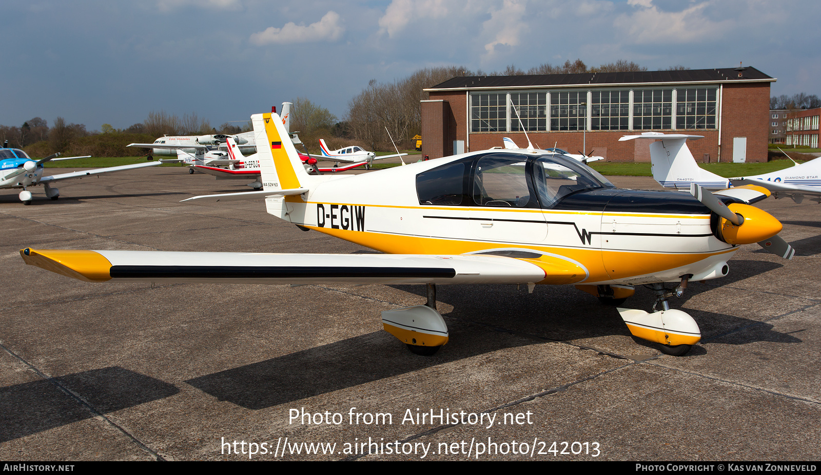 Aircraft Photo of D-EGIW | Wassmer WA-52 Europa | AirHistory.net #242013