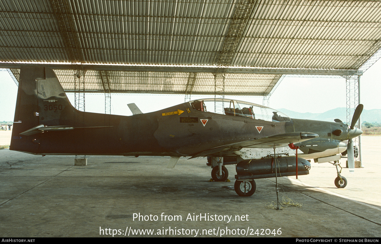 Aircraft Photo of 3050 | Embraer A-27 Tucano | Venezuela - Air Force | AirHistory.net #242046