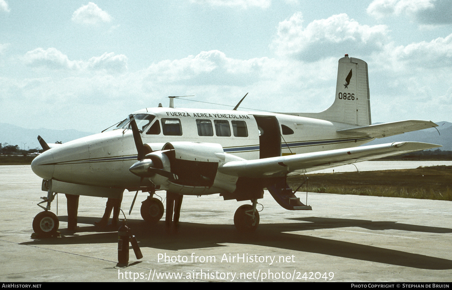 Aircraft Photo of 0826 | Beech A65 Queen Air | Venezuela - Air Force | AirHistory.net #242049