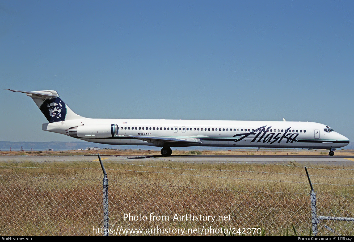 Aircraft Photo of N942AS | McDonnell Douglas MD-83 (DC-9-83) | Alaska Airlines | AirHistory.net #242070