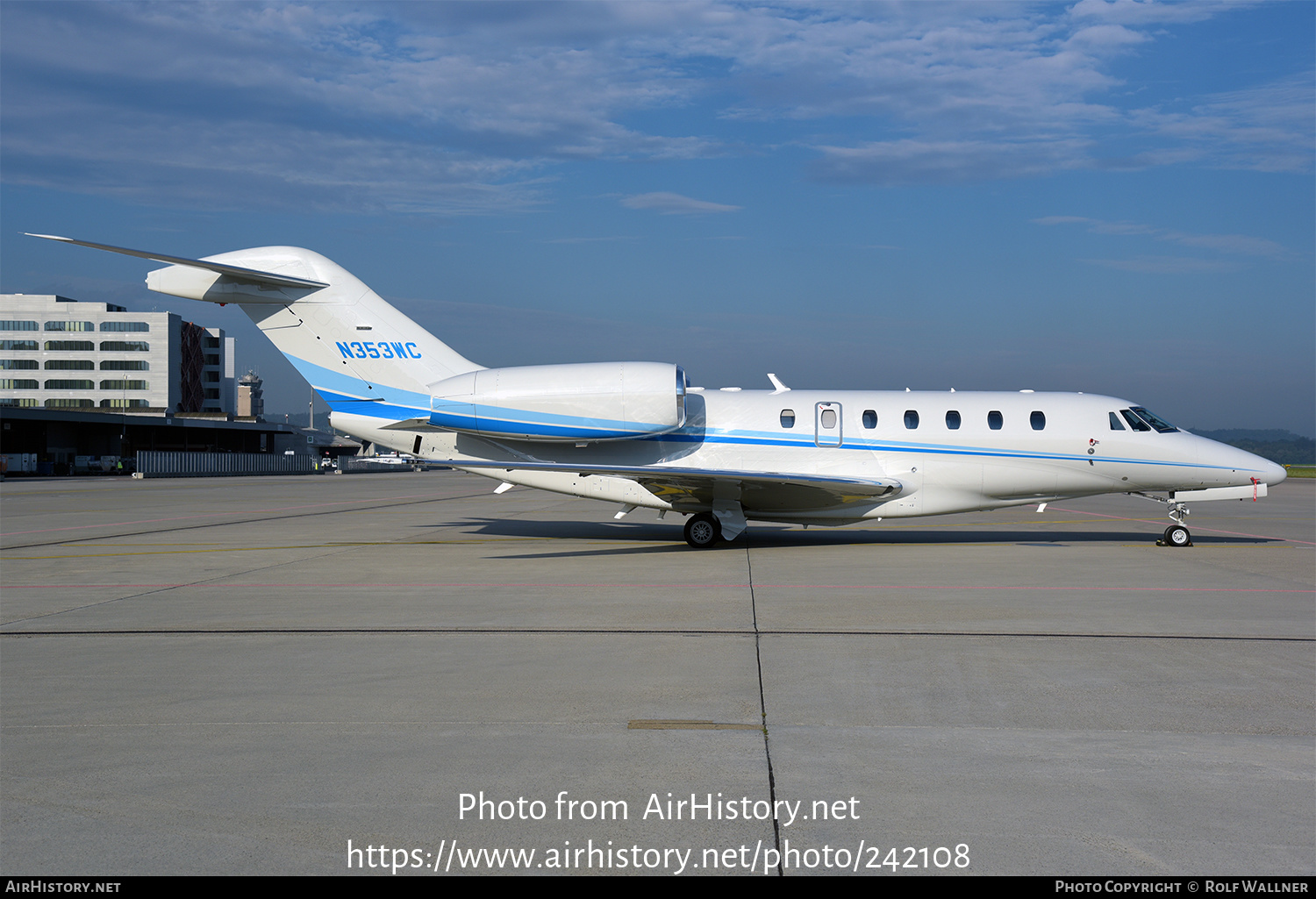 Aircraft Photo of N353WC | Cessna 750 Citation X | AirHistory.net #242108