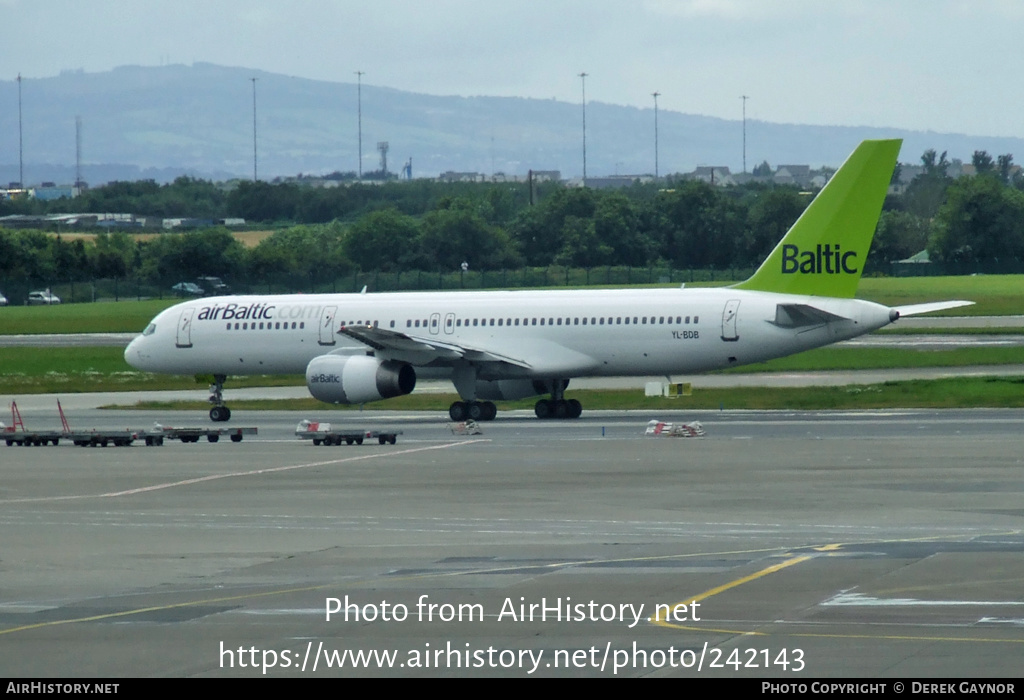 Aircraft Photo of YL-BDB | Boeing 757-256 | AirBaltic | AirHistory.net #242143