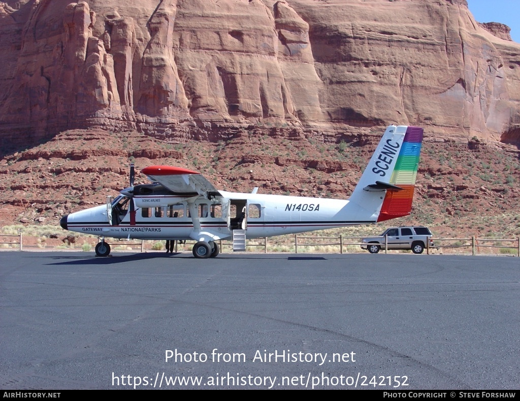 Aircraft Photo of N140SA | De Havilland Canada DHC-6-300 Twin Otter | Scenic Airlines | AirHistory.net #242152