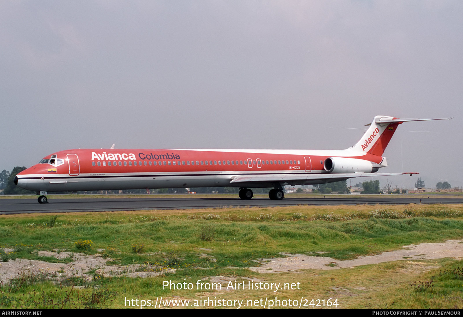 Aircraft Photo of EI-CCE | McDonnell Douglas MD-83 (DC-9-83) | Avianca | AirHistory.net #242164