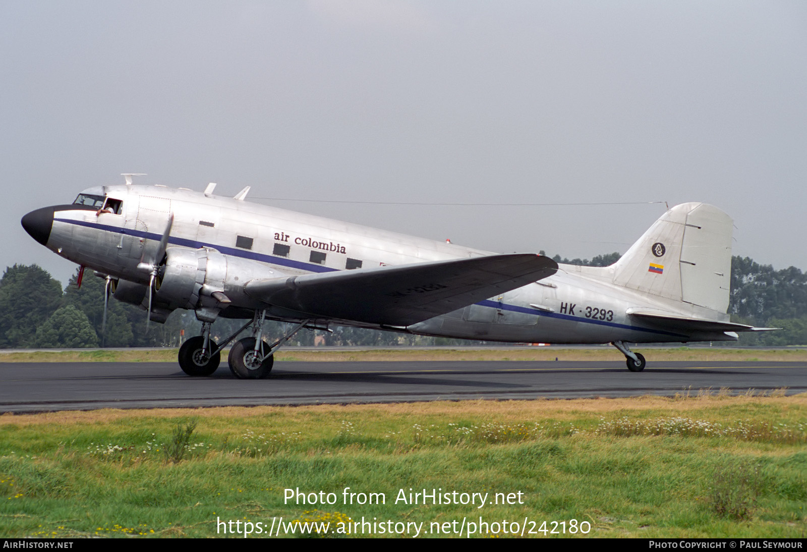 Aircraft Photo of HK-3293 | Douglas DC-3(C) | Air Colombia | AirHistory.net #242180