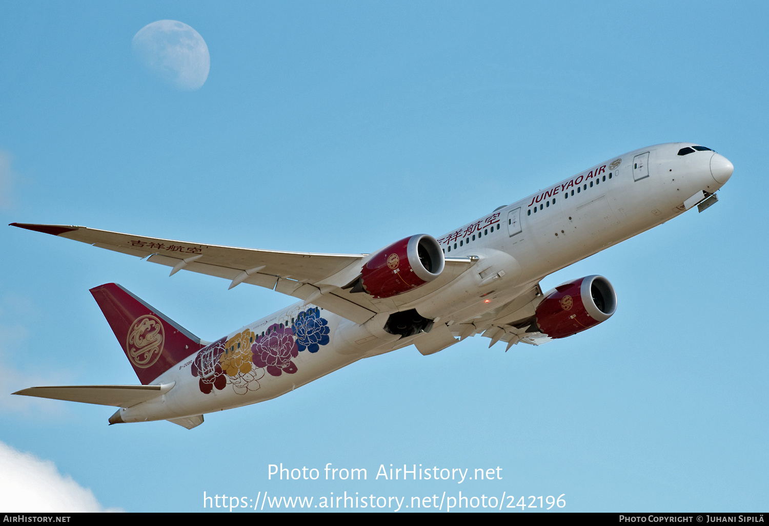 Aircraft Photo of B-209R | Boeing 787-9 Dreamliner | Juneyao Airlines | AirHistory.net #242196