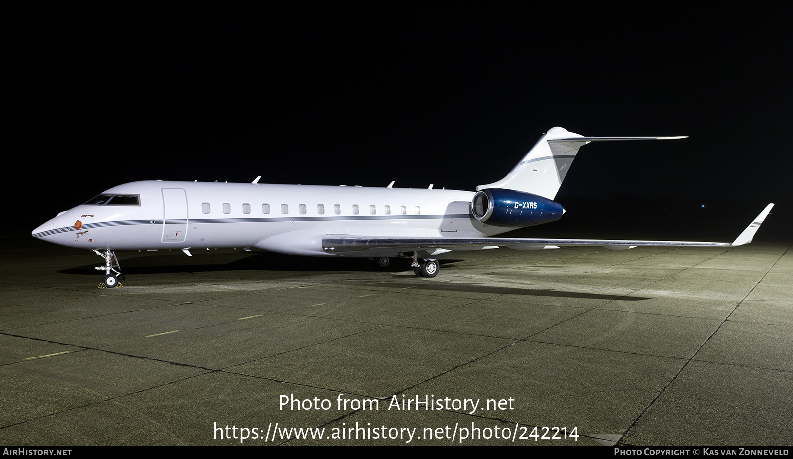 Aircraft Photo of G-XXRS | Bombardier Global Express (BD-700-1A10) | AirHistory.net #242214