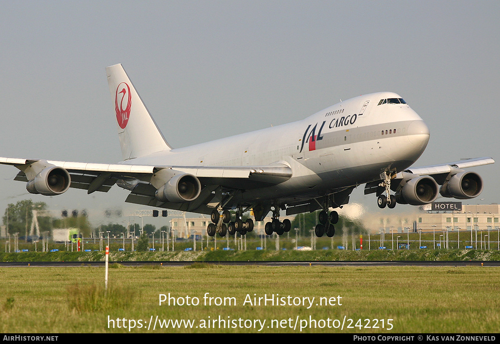 Aircraft Photo of JA8169 | Boeing 747-246B(SF) | Japan Airlines - JAL Cargo | AirHistory.net #242215