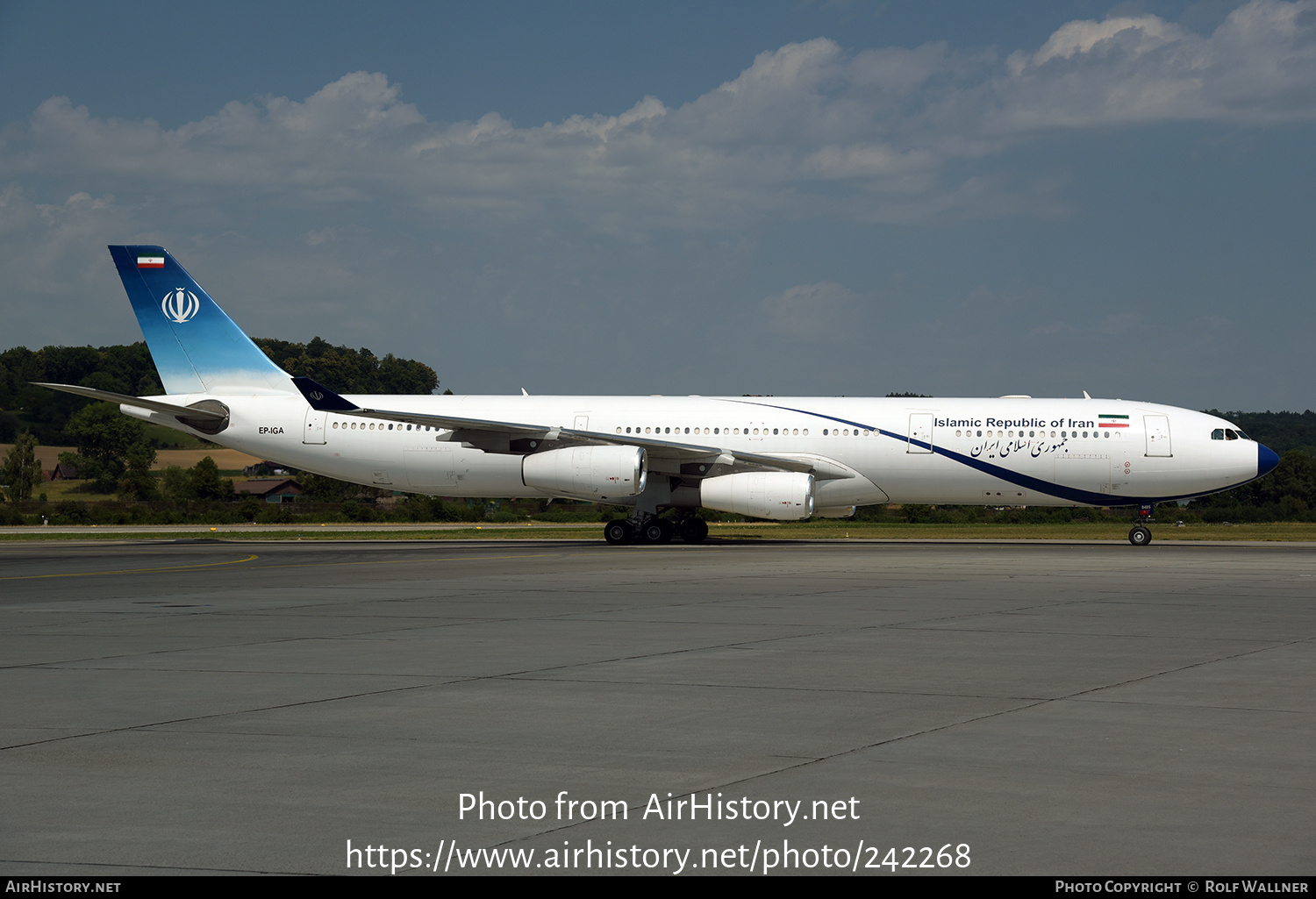 Aircraft Photo of EP-IGA | Airbus A340-313 | Islamic Republic of Iran | AirHistory.net #242268