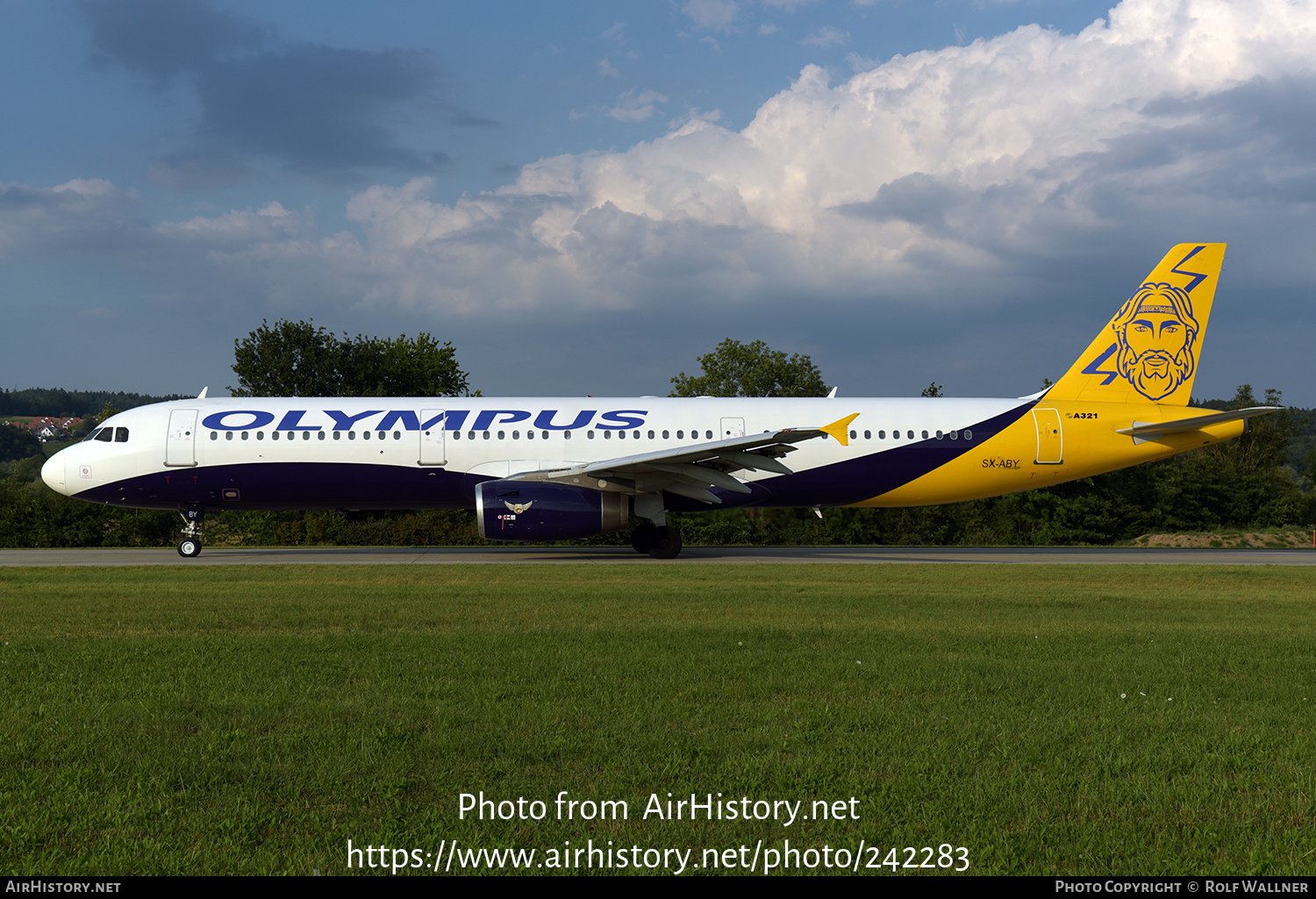 Aircraft Photo of SX-ABY | Airbus A321-231 | Olympus Airways | AirHistory.net #242283