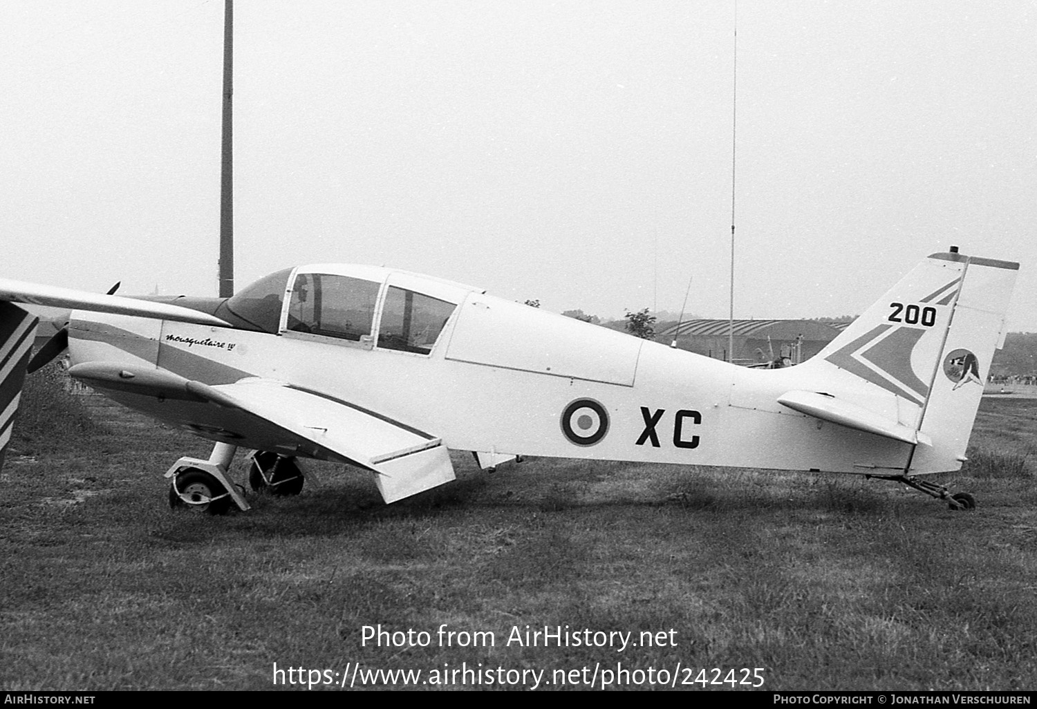 Aircraft Photo of 200 | SAN Jodel D-140E Mousquetaire IV | France - Air Force | AirHistory.net #242425