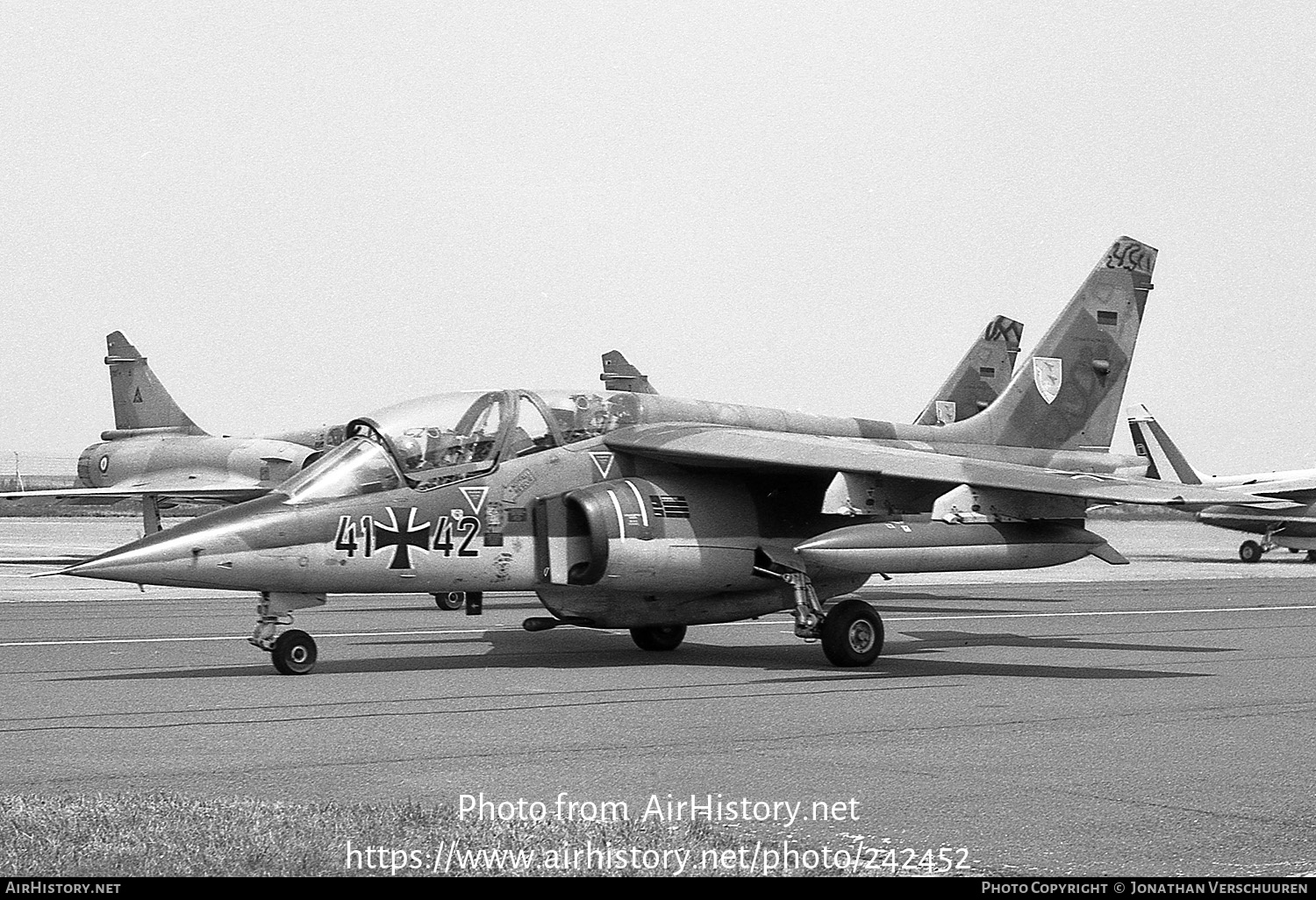 Aircraft Photo of 4142 | Dassault-Dornier Alpha Jet A | Germany - Air Force | AirHistory.net #242452