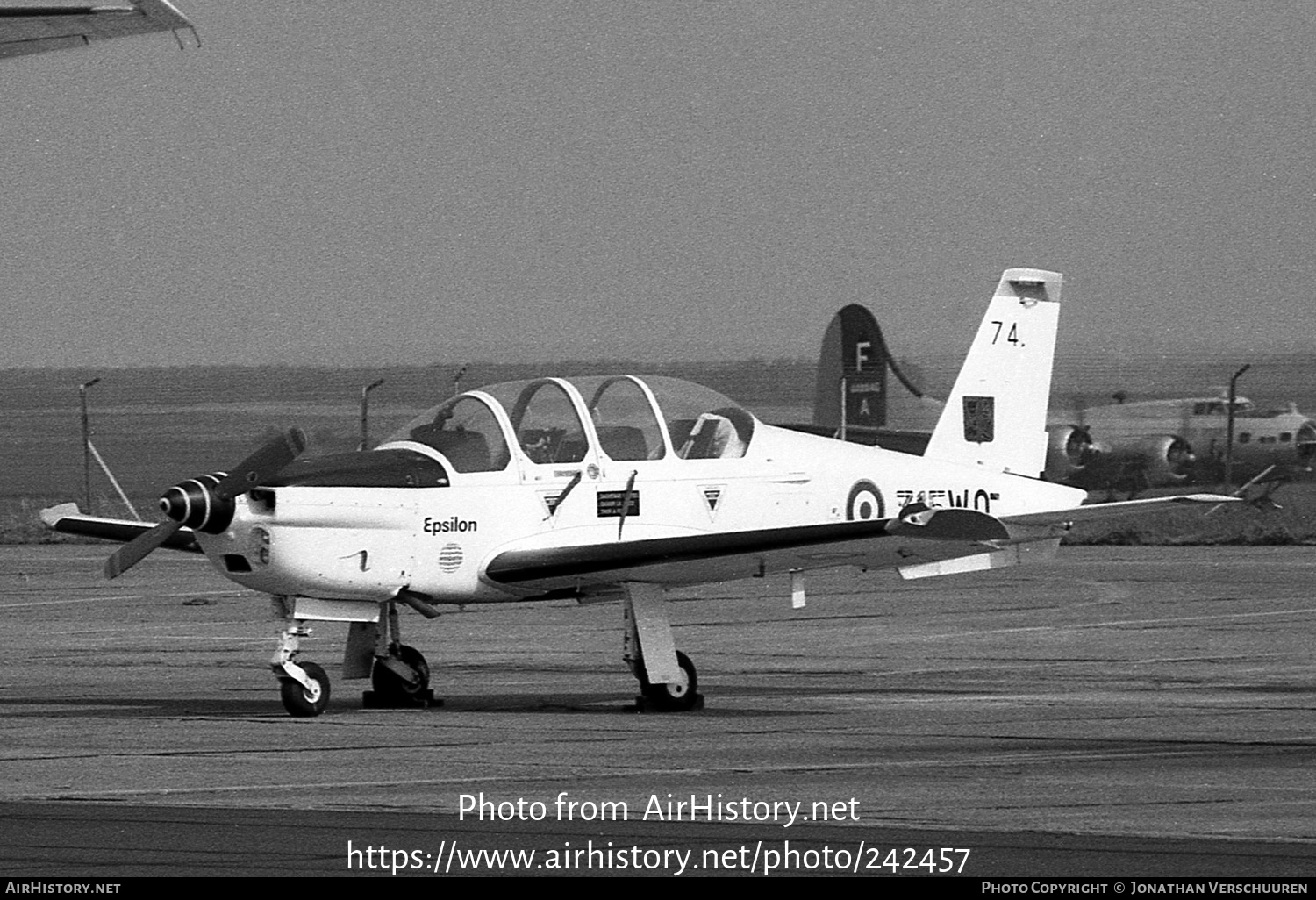 Aircraft Photo of 74 | Socata TB-30 Epsilon | France - Air Force | AirHistory.net #242457