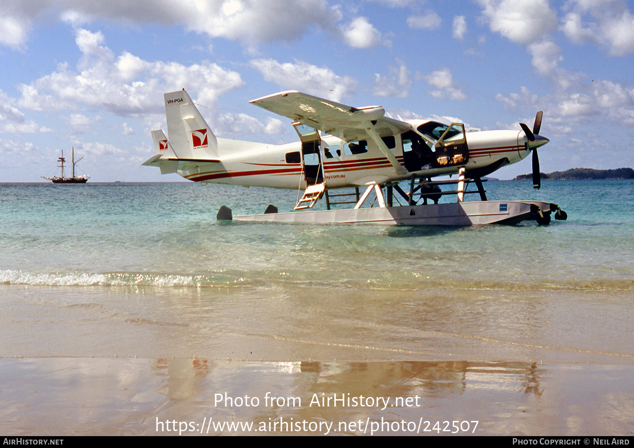 Aircraft Photo of VH-PGA | Cessna 208 Caravan I | Air Whitsunday | AirHistory.net #242507