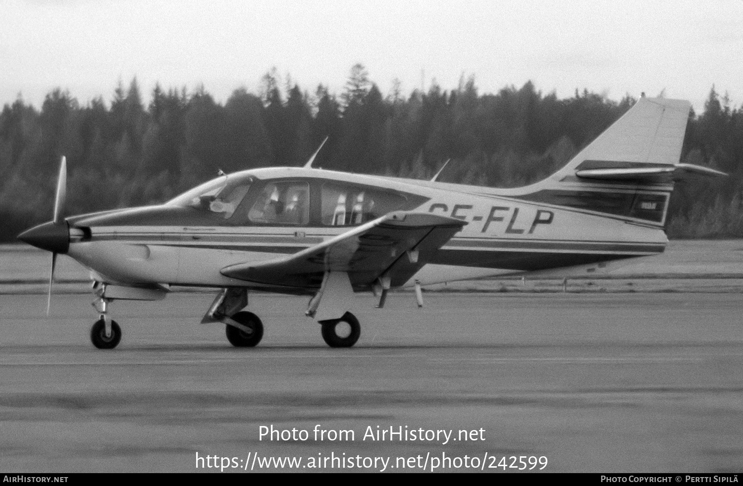 Aircraft Photo of SE-FLP | Rockwell Commander 112A | AirHistory.net #242599