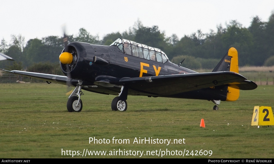 Aircraft Photo of N13FY / 16544 | North American AT-6A Texan | USA - Air Force | AirHistory.net #242609