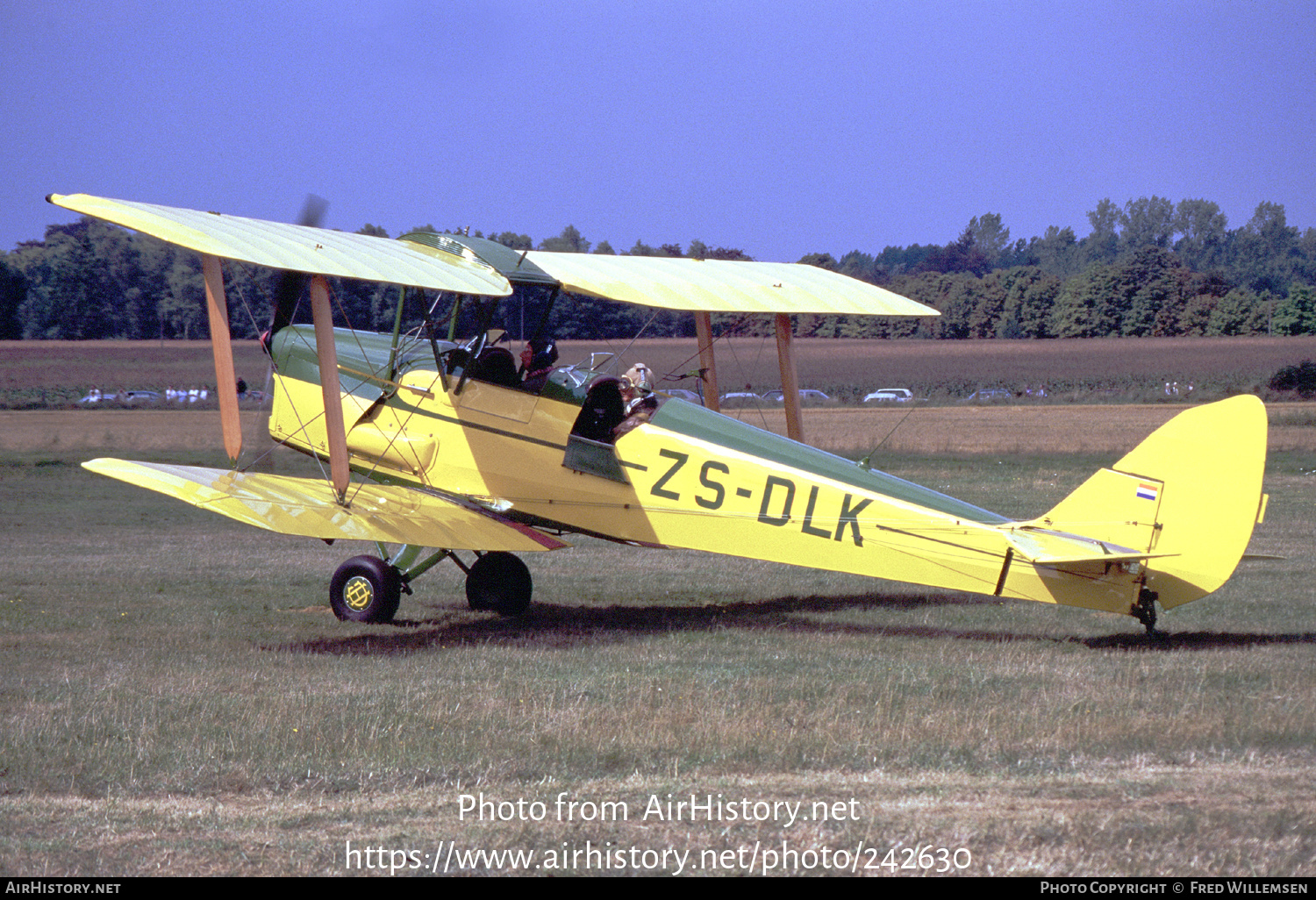 Aircraft Photo of ZS-DLK | De Havilland D.H. 82A Tiger Moth | AirHistory.net #242630