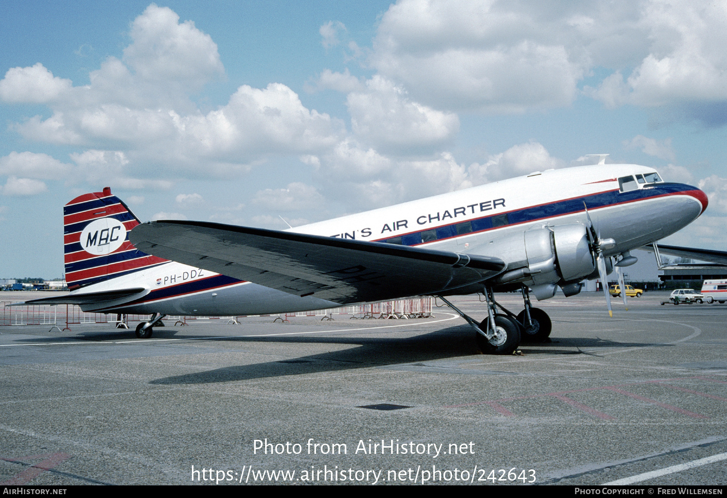 Aircraft Photo of PH-DDZ | Douglas C-47A Skytrain | DDA - Dutch Dakota Association | Martin's Air Charter - MAC | AirHistory.net #242643