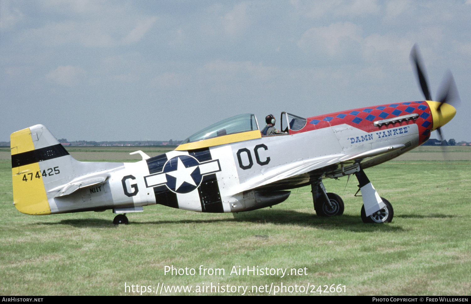 Aircraft Photo of N11T / 474425 | North American P-51D Mustang | USA - Air Force | AirHistory.net #242661