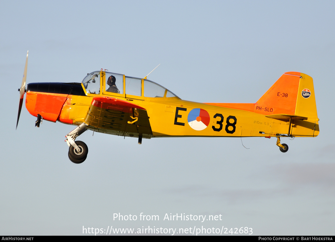 Aircraft Photo of PH-SLO / E-38 | Fokker S.11-1 Instructor | Netherlands - Air Force | AirHistory.net #242683