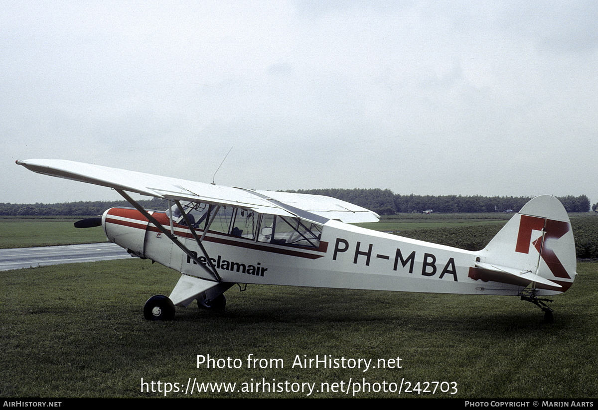 Aircraft Photo of PH-MBA | Piper PA-18-150 Super Cub | Reclamair | AirHistory.net #242703