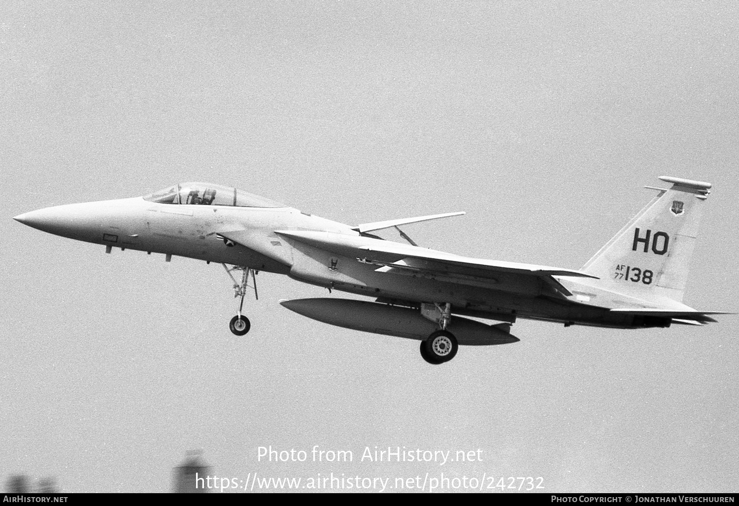 Aircraft Photo of 77-0138 / AF77-138 | McDonnell Douglas F-15A Eagle | USA - Air Force | AirHistory.net #242732