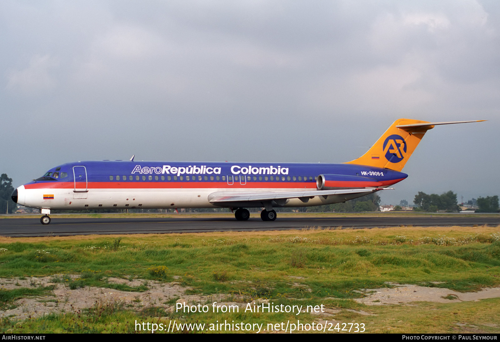 Aircraft Photo of HK-3906X / HK-3906-X | McDonnell Douglas DC-9-31 | Aero República | AirHistory.net #242733