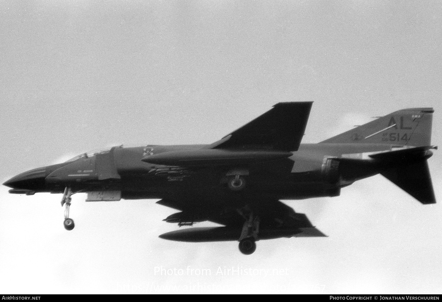 Aircraft Photo of 66-7514 / AF66-514 | McDonnell Douglas F-4D Phantom II | USA - Air Force | AirHistory.net #242767