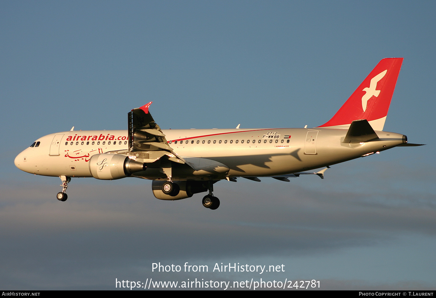 Aircraft Photo of F-WWBB | Airbus A320-232 | Air Arabia | AirHistory.net #242781